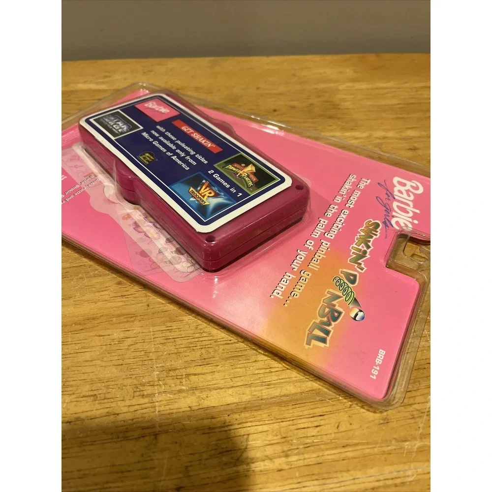 1995 Mattel Barbie Shakin' Pinball Micro Games Of America Electronic‎ Handheld